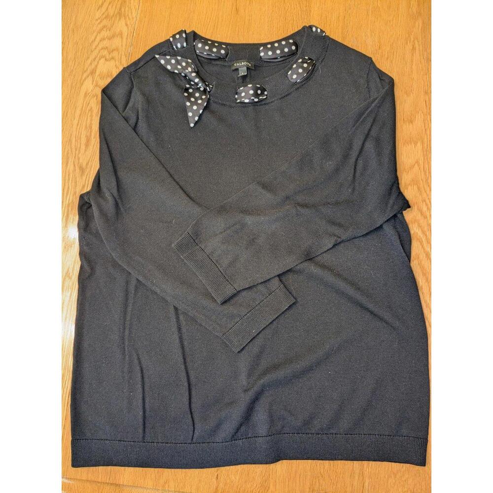 Ribbon Crewneck Sweater